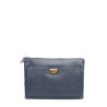 Clutch Moschino Love blue